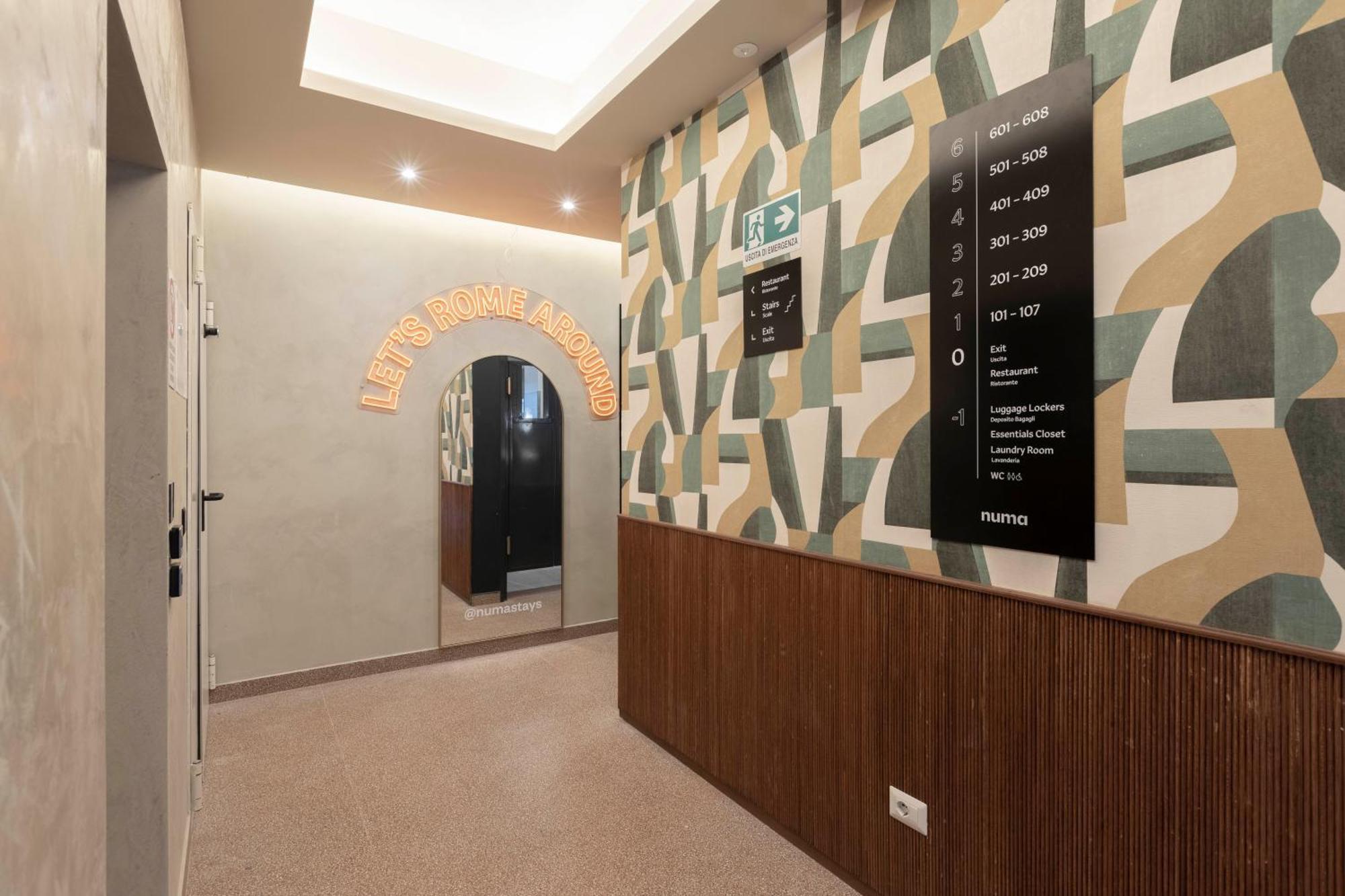 Numa Rome Linea Hotel Bagian luar foto